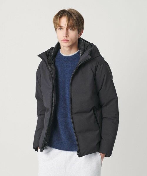 BEAUTY&YOUTH UNITED ARROWS / ビューティー&ユース ユナイテッドアローズ ダウンジャケット・ベスト | 小松マテーレ シャンブレー フード ダウンジャケット 700FP 撥水機能 | 詳細7