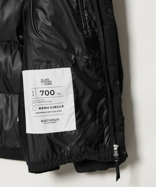 BEAUTY&YOUTH UNITED ARROWS / ビューティー&ユース ユナイテッドアローズ ダウンジャケット・ベスト | 小松マテーレ リラックス フード ダウンジャケット 700FP 撥水機能 | 詳細7