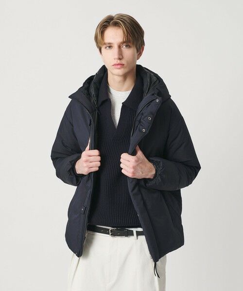 BEAUTY&YOUTH UNITED ARROWS / ビューティー&ユース ユナイテッドアローズ ダウンジャケット・ベスト | 小松マテーレ リラックス フード ダウンジャケット 700FP 撥水機能 | 詳細9