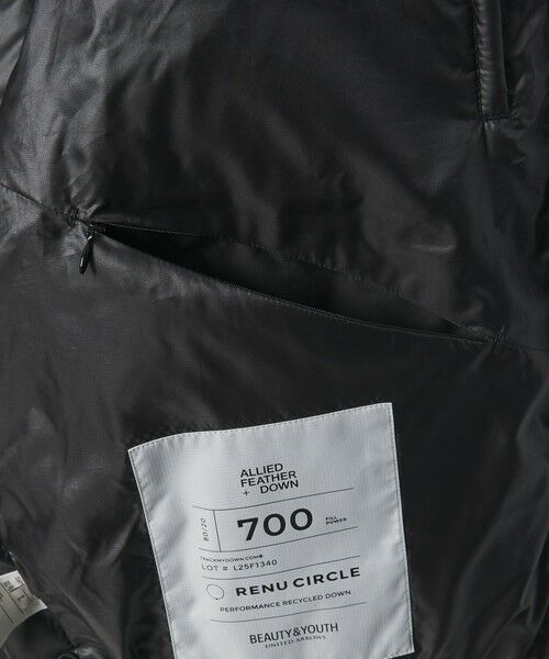 BEAUTY&YOUTH UNITED ARROWS / ビューティー&ユース ユナイテッドアローズ ダウンジャケット・ベスト | 小松マテーレ スタンドカラー ダウンジャケット 700FP 撥水機能 | 詳細26