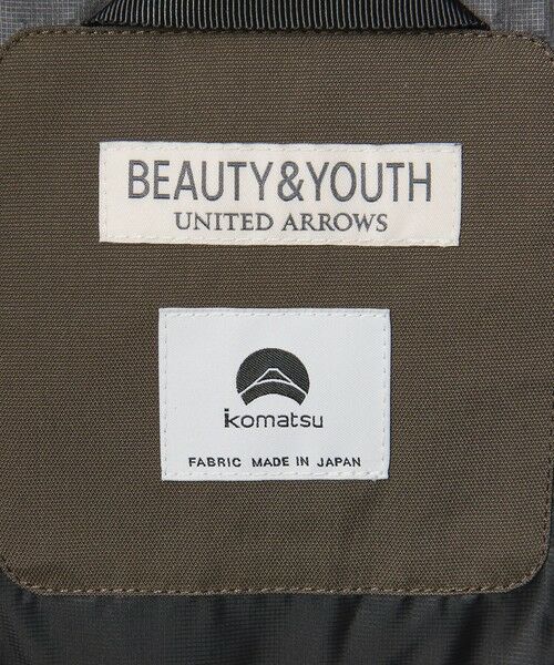BEAUTY&YOUTH UNITED ARROWS / ビューティー&ユース ユナイテッドアローズ ダウンジャケット・ベスト | 小松マテーレ スタンドカラー ダウンジャケット 700FP 撥水機能 | 詳細28