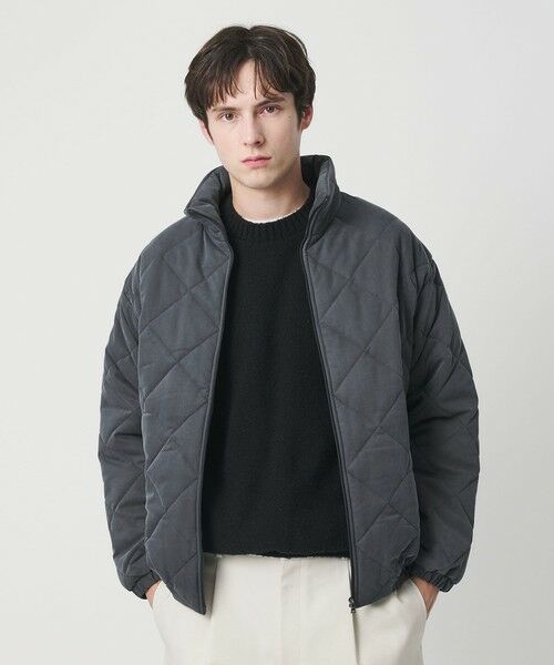 BEAUTY&YOUTH UNITED ARROWS / ビューティー&ユース ユナイテッドアローズ ブルゾン | ピーチスキン キルティング ブルゾン | 詳細13