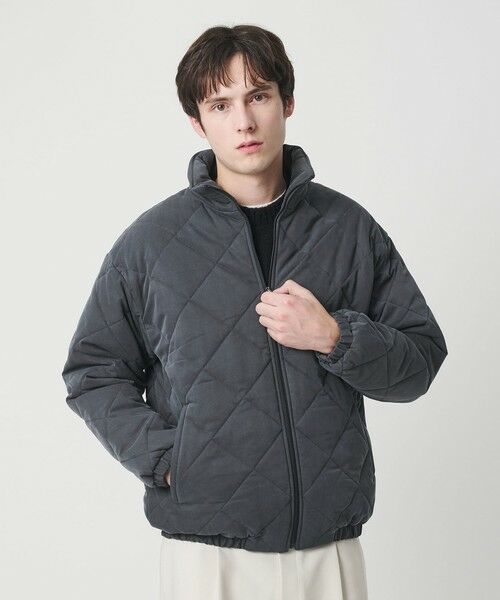 BEAUTY&YOUTH UNITED ARROWS / ビューティー&ユース ユナイテッドアローズ ブルゾン | ピーチスキン キルティング ブルゾン | 詳細14