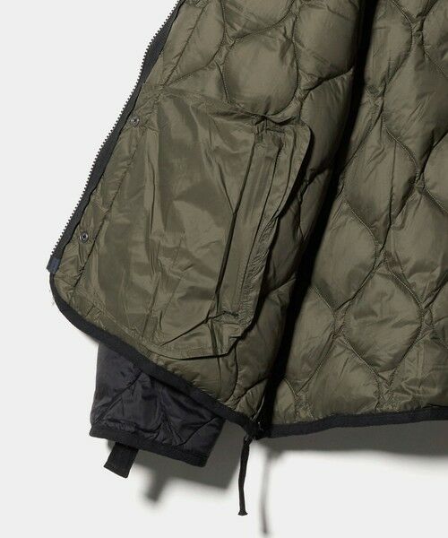 BEAUTY&YOUTH UNITED ARROWS / ビューティー&ユース ユナイテッドアローズ ダウンジャケット・ベスト | ＜TAION＞ミリタリー M65 ライナー Wジップ ショート ダウンジャケット | 詳細3