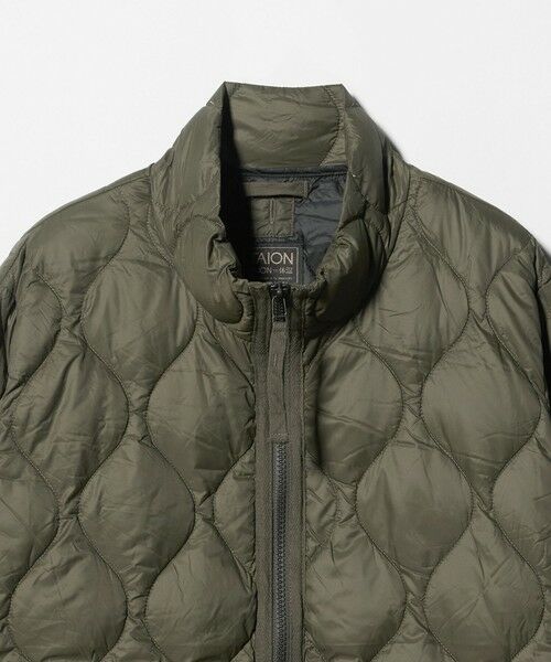 BEAUTY&YOUTH UNITED ARROWS / ビューティー&ユース ユナイテッドアローズ ダウンジャケット・ベスト | ＜TAION＞ミリタリー ハイネック ダブルジップ ダウン ジャケット | 詳細14
