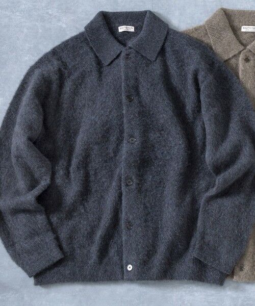 BEAUTY&YOUTH UNITED ARROWS / ビューティー&ユース ユナイテッドアローズ カーディガン・ボレロ | ブラッシュド ヤク ニット ジャケット | 詳細11