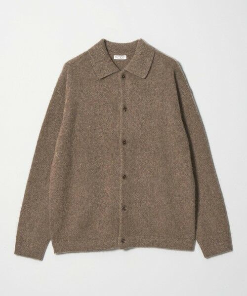 BEAUTY & YOUTH UNITED ARROWS/ビューティー&ユース ユナイテッドアローズ ブラッシュド ヤク ポロ ニットジャケット BEIGE XL BEAUTY & YOUTH UNITED ARROWS/ビューティー&ユース ユナイテッドアローズ ブラッシュド ヤク ポロ ニットジャケット BEIGE XL