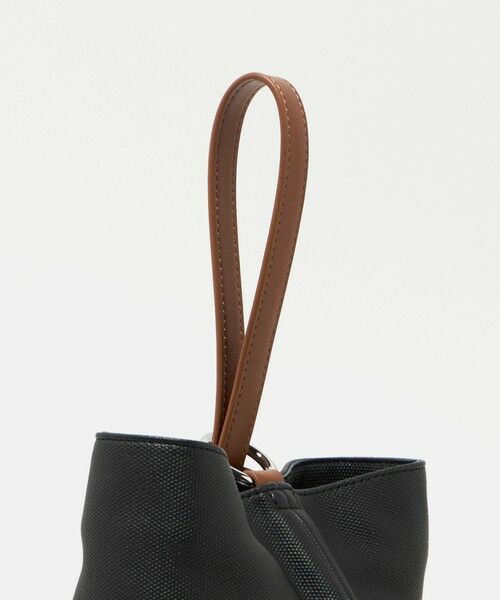 BEAUTY&YOUTH UNITED ARROWS / ビューティー&ユース ユナイテッドアローズ ハンドバッグ | “Emboss Bag Series” ハンギング ポーチ | 詳細12