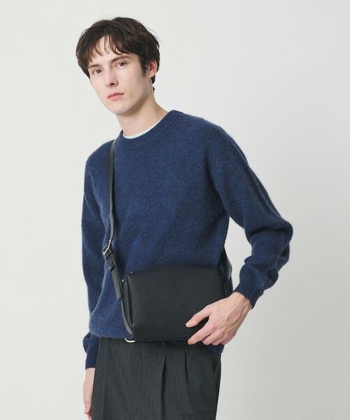 BEAUTY&YOUTH UNITED ARROWS / ビューティー&ユース ユナイテッドアローズ ショルダーバッグ | “Emboss Bag Series” クロス ショルダー バッグ | 詳細1