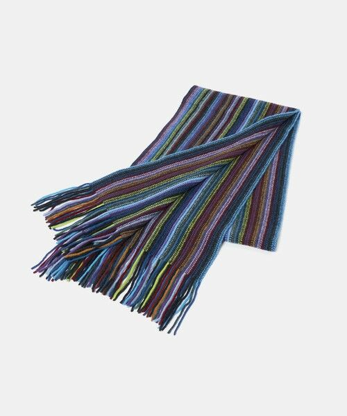 BEAUTY&YOUTH UNITED ARROWS / ビューティー&ユース ユナイテッドアローズ マフラー・ショール・スヌード・ストール | マルチカラー マフラー | 詳細8