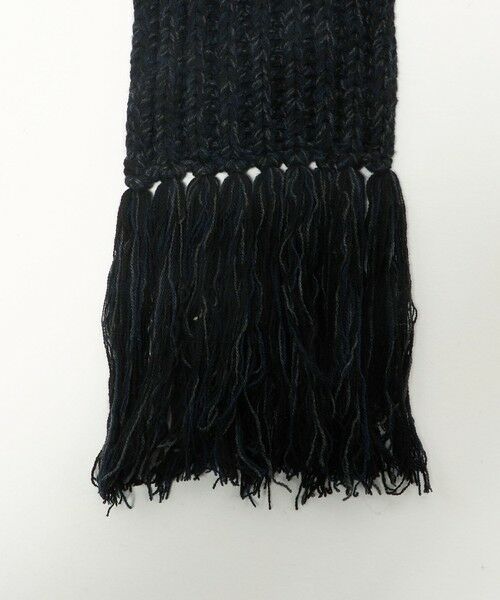 BEAUTY&YOUTH UNITED ARROWS / ビューティー&ユース ユナイテッドアローズ マフラー・ショール・スヌード・ストール | ローゲージ リブ マフラー | 詳細5