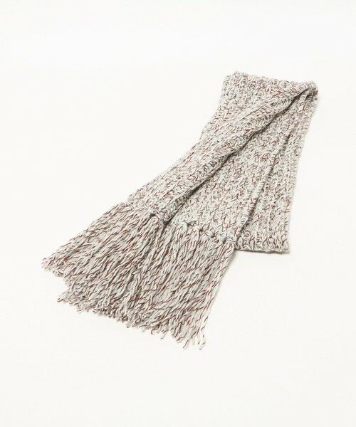 BEAUTY&YOUTH UNITED ARROWS / ビューティー&ユース ユナイテッドアローズ マフラー・ショール・スヌード・ストール | ローゲージ リブ マフラー | 詳細8