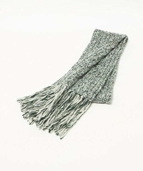 BEAUTY&YOUTH UNITED ARROWS / ビューティー&ユース ユナイテッドアローズ マフラー・ショール・スヌード・ストール | ローゲージ リブ マフラー | 詳細13