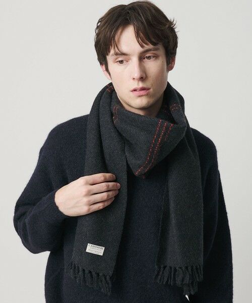BEAUTY&YOUTH UNITED ARROWS / ビューティー&ユース ユナイテッドアローズ マフラー・ショール・スヌード・ストール | カシミヤ ブークレ マフラー | 詳細4