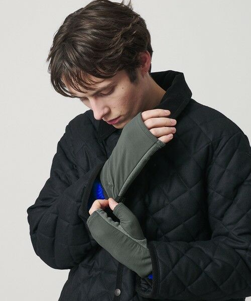 BEAUTY&YOUTH UNITED ARROWS / ビューティー&ユース ユナイテッドアローズ 手袋 | 【別注】＜GOLDWIN＞フリース フィンガーレス グローブ | 詳細4