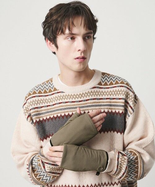 BEAUTY&YOUTH UNITED ARROWS / ビューティー&ユース ユナイテッドアローズ 手袋 | 【別注】＜GOLDWIN＞フリース フィンガーレス グローブ | 詳細8