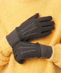 BEAUTY&YOUTH UNITED ARROWS / ビューティー&ユース ユナイテッドアローズ 手袋 | コンビ ステッチ グローブ タッチパネル対応