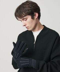 BEAUTY&YOUTH UNITED ARROWS / ビューティー&ユース ユナイテッドアローズ 手袋 | コンビ ステッチ グローブ タッチパネル対応