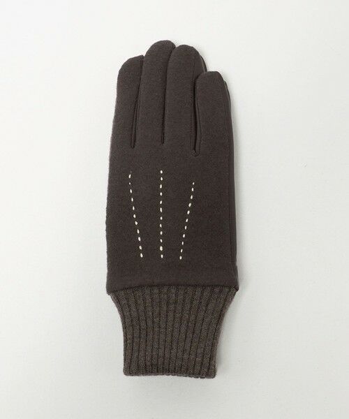 BEAUTY&YOUTH UNITED ARROWS / ビューティー&ユース ユナイテッドアローズ 手袋 | コンビ ステッチ グローブ タッチパネル対応 | 詳細10