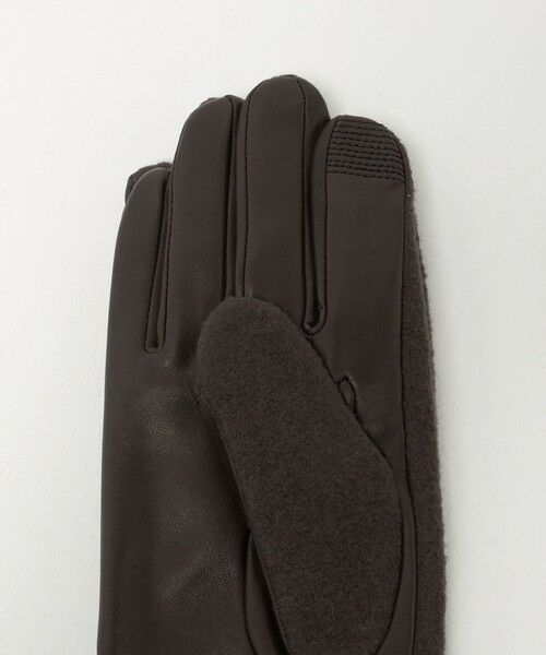 BEAUTY&YOUTH UNITED ARROWS / ビューティー&ユース ユナイテッドアローズ 手袋 | コンビ ステッチ グローブ タッチパネル対応 | 詳細12
