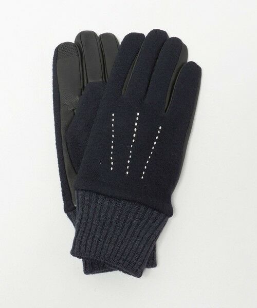 BEAUTY&YOUTH UNITED ARROWS / ビューティー&ユース ユナイテッドアローズ 手袋 | コンビ ステッチ グローブ タッチパネル対応 | 詳細21