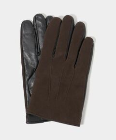 BEAUTY&YOUTH UNITED ARROWS / ビューティー&ユース ユナイテッドアローズ 手袋 | コンビ レザー グローブ タッチパネル対応