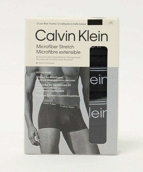 BEAUTY&YOUTH UNITED ARROWS / ビューティー&ユース ユナイテッドアローズ ボクサーパンツ・ブリーフ | ＜Calvin Klein＞ローライズ ボクサー パンツ 3枚組 | 詳細8