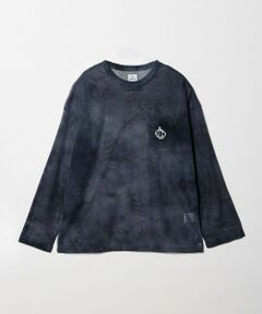 BEAUTY&YOUTH UNITED ARROWS / ビューティー&ユース ユナイテッドアローズ Tシャツ | ＜Charcoal＞メッシュ ロングスリーブTシャツ