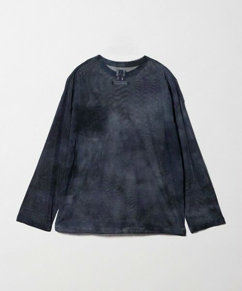 BEAUTY&YOUTH UNITED ARROWS / ビューティー&ユース ユナイテッドアローズ Tシャツ | ＜Charcoal＞メッシュ ロングスリーブTシャツ | 詳細1