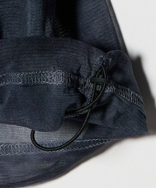 BEAUTY&YOUTH UNITED ARROWS / ビューティー&ユース ユナイテッドアローズ Tシャツ | ＜Charcoal＞メッシュ ロングスリーブTシャツ | 詳細6