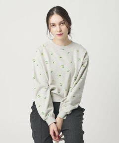 BEAUTY&YOUTH UNITED ARROWS / ビューティー&ユース ユナイテッドアローズ スウェット | コットン裏毛 エンブロイダリー スウェットプルオーバー