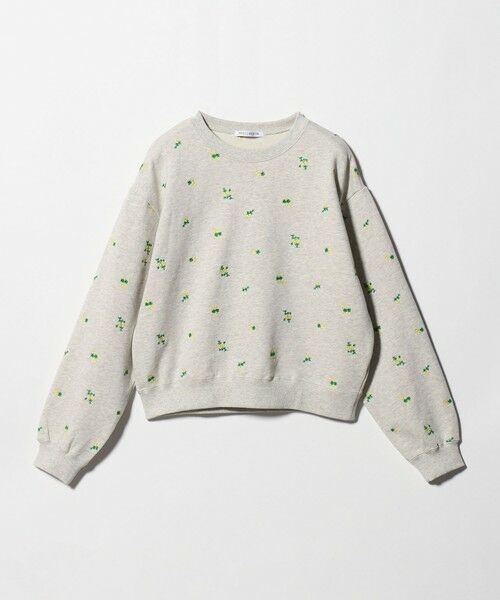 BEAUTY&YOUTH UNITED ARROWS / ビューティー&ユース ユナイテッドアローズ スウェット | コットン裏毛 エンブロイダリー スウェットプルオーバー | 詳細7