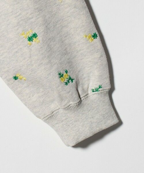 BEAUTY&YOUTH UNITED ARROWS / ビューティー&ユース ユナイテッドアローズ スウェット | コットン裏毛 エンブロイダリー スウェットプルオーバー | 詳細10