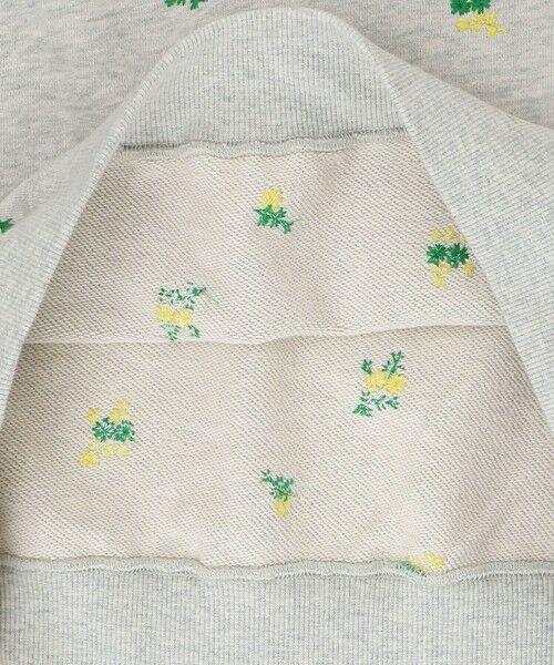 BEAUTY&YOUTH UNITED ARROWS / ビューティー&ユース ユナイテッドアローズ スウェット | コットン裏毛 エンブロイダリー スウェットプルオーバー | 詳細11