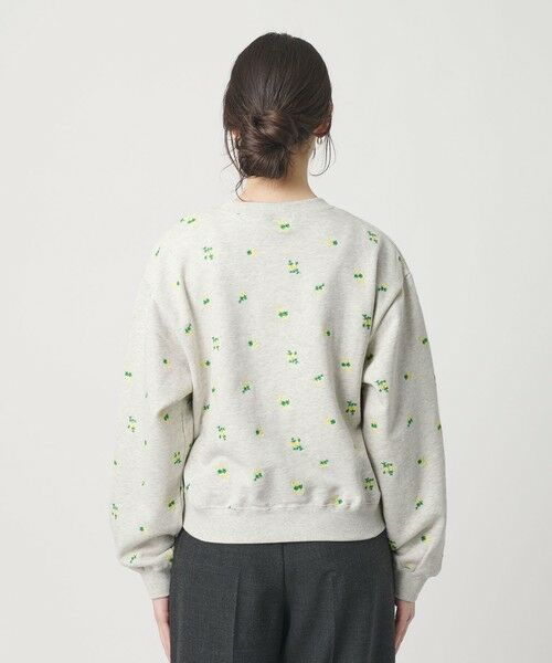 BEAUTY&YOUTH UNITED ARROWS / ビューティー&ユース ユナイテッドアローズ スウェット | コットン裏毛 エンブロイダリー スウェットプルオーバー | 詳細6