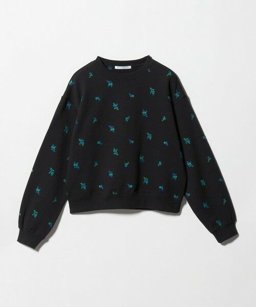 BEAUTY&YOUTH UNITED ARROWS / ビューティー&ユース ユナイテッドアローズ スウェット | コットン裏毛 エンブロイダリー スウェットプルオーバー | 詳細18