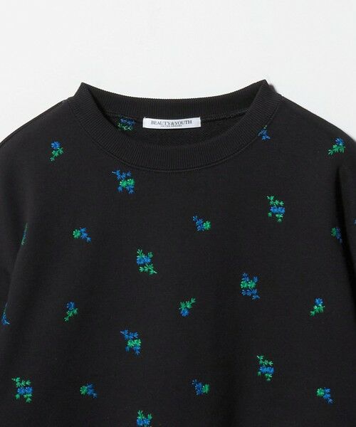 BEAUTY&YOUTH UNITED ARROWS / ビューティー&ユース ユナイテッドアローズ スウェット | コットン裏毛 エンブロイダリー スウェットプルオーバー | 詳細20