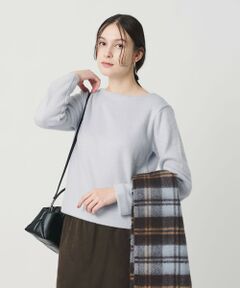 BEAUTY&YOUTH UNITED ARROWS / ビューティー&ユース ユナイテッドアローズ カットソー | シャギー ボートネックプルオーバー ウォッシャブル