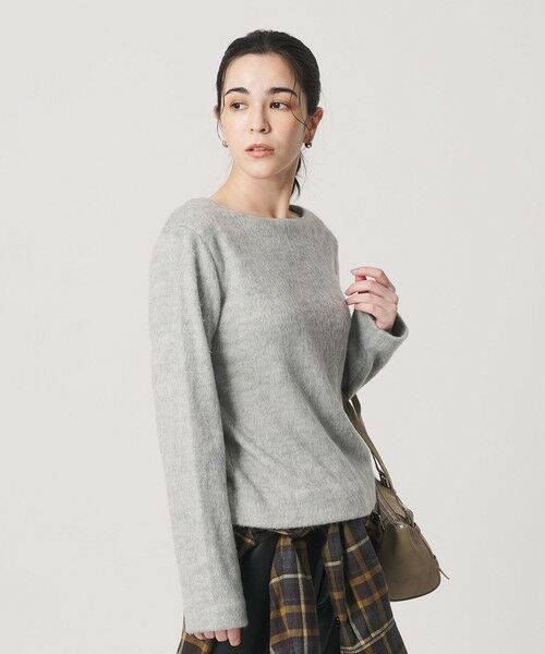 BEAUTY&YOUTH UNITED ARROWS / ビューティー&ユース ユナイテッドアローズ カットソー | シャギー ボートネックプルオーバー ウォッシャブル | 詳細2