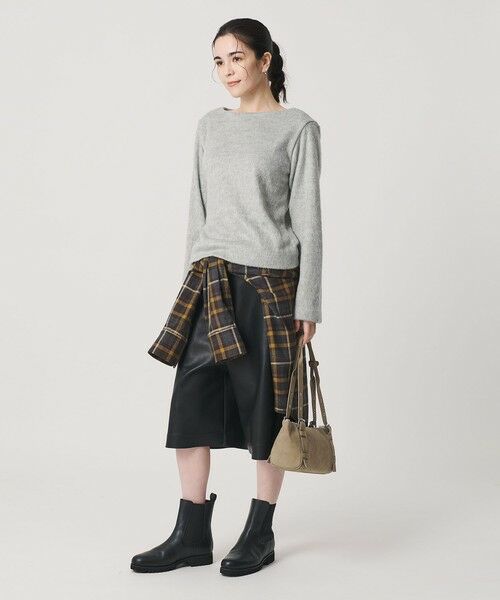 BEAUTY&YOUTH UNITED ARROWS / ビューティー&ユース ユナイテッドアローズ カットソー | シャギー ボートネックプルオーバー ウォッシャブル | 詳細3