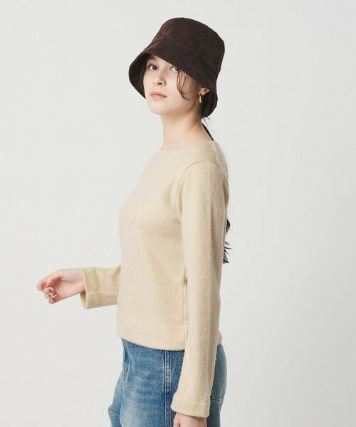 BEAUTY&YOUTH UNITED ARROWS / ビューティー&ユース ユナイテッドアローズ カットソー | シャギー ボートネックプルオーバー ウォッシャブル | 詳細15