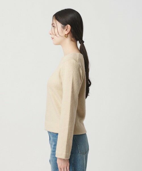 BEAUTY&YOUTH UNITED ARROWS / ビューティー&ユース ユナイテッドアローズ カットソー | シャギー ボートネックプルオーバー ウォッシャブル | 詳細19