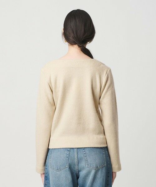 BEAUTY&YOUTH UNITED ARROWS / ビューティー&ユース ユナイテッドアローズ カットソー | シャギー ボートネックプルオーバー ウォッシャブル | 詳細20