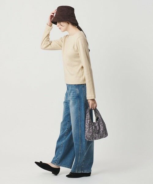 BEAUTY&YOUTH UNITED ARROWS / ビューティー&ユース ユナイテッドアローズ カットソー | シャギー ボートネックプルオーバー ウォッシャブル | 詳細17