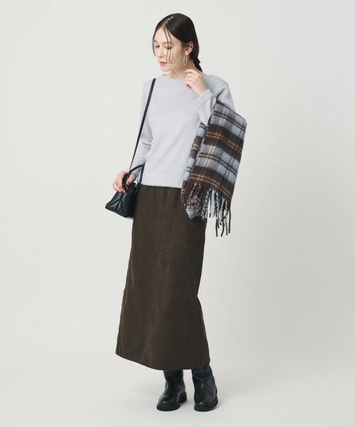 BEAUTY&YOUTH UNITED ARROWS / ビューティー&ユース ユナイテッドアローズ カットソー | シャギー ボートネックプルオーバー ウォッシャブル | 詳細23