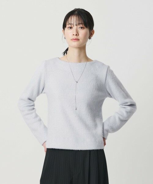 BEAUTY&YOUTH UNITED ARROWS / ビューティー&ユース ユナイテッドアローズ カットソー | シャギー ボートネックプルオーバー ウォッシャブル | 詳細29