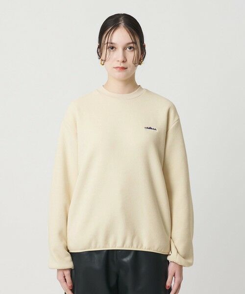 BEAUTY&YOUTH UNITED ARROWS / ビューティー&ユース ユナイテッドアローズ カットソー | ＜THOUSAND MILE＞フリース クルーネックプルオーバー | 詳細5