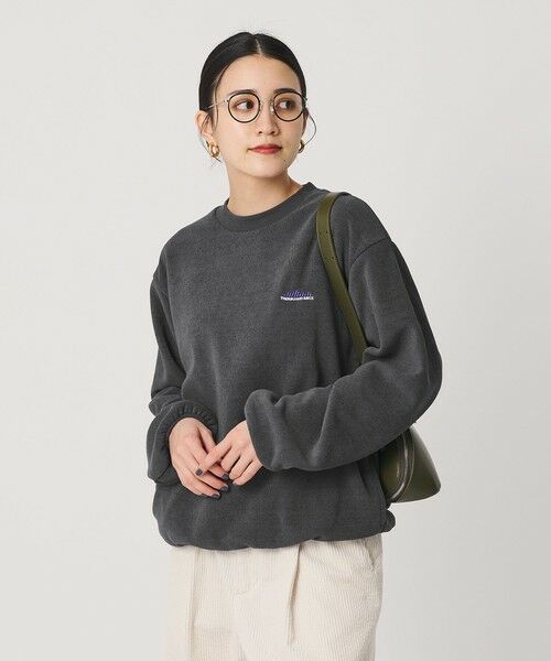 BEAUTY&YOUTH UNITED ARROWS / ビューティー&ユース ユナイテッドアローズ カットソー | ＜THOUSAND MILE＞フリース クルーネックプルオーバー | 詳細19