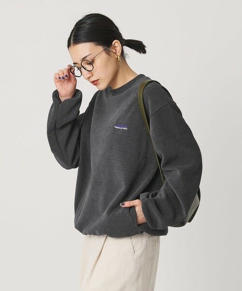 BEAUTY&YOUTH UNITED ARROWS / ビューティー&ユース ユナイテッドアローズ カットソー | ＜THOUSAND MILE＞フリース クルーネックプルオーバー | 詳細20