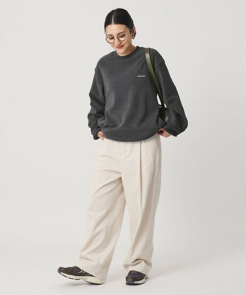 BEAUTY&YOUTH UNITED ARROWS / ビューティー&ユース ユナイテッドアローズ カットソー | ＜THOUSAND MILE＞フリース クルーネックプルオーバー | 詳細21